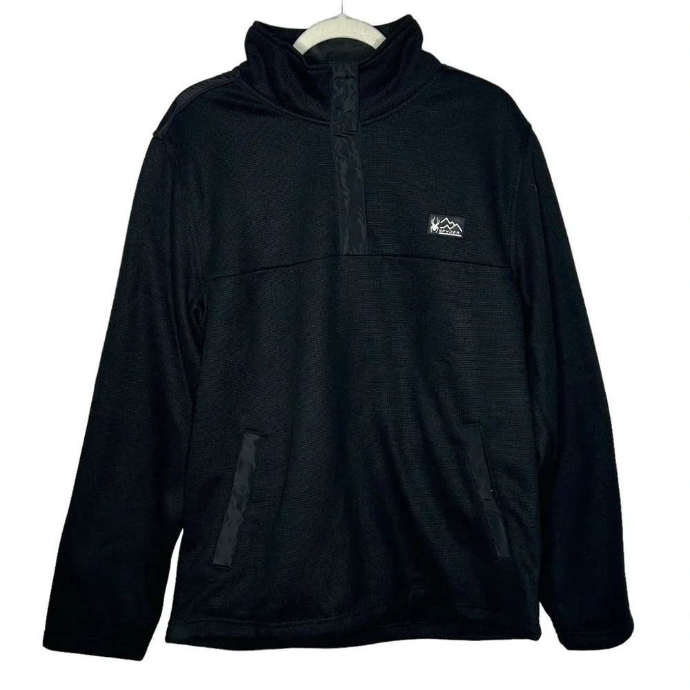 NWT Spyder Men’s Bonded Sweater Fleece Shirt - Picture 4 of 16